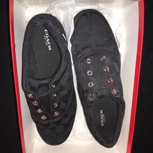 Coach canvas shoes